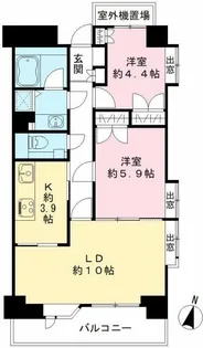 藤和シティコープ世田谷桜【3階】の間取り