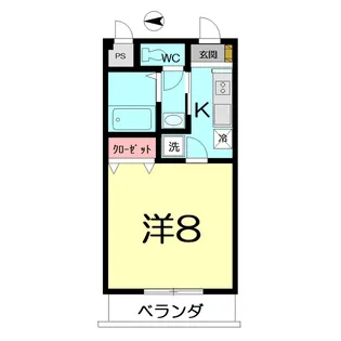 Dadamour【3階】の間取り