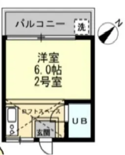 ヒルサイド【1階】の間取り