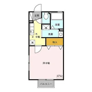 リアルコート I【2階】の間取り