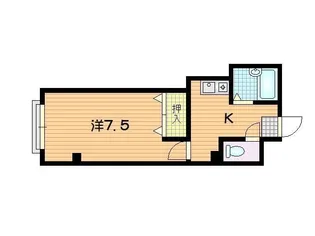 マンション桂【3階】の間取り