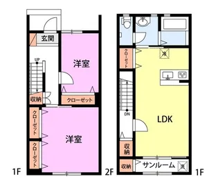 パークレジデンス エル【2階】の間取り