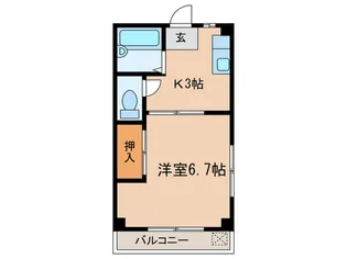 石居コ-ポ【2階】の間取り