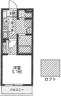 フィールデンコートII【1階】の間取り