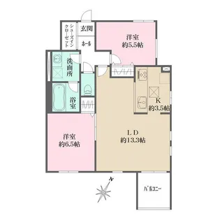 The Park Maison代々木上原【1階】の間取り