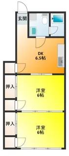 メゾンそうで【1階】の間取り