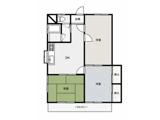 さくらハイツ【2階】の間取り