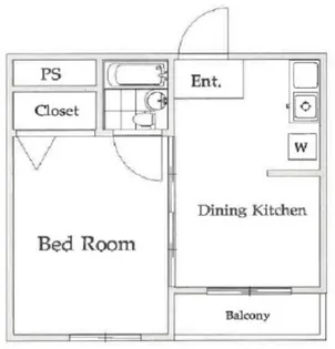 サンライフ千住緑町【1階】の間取り