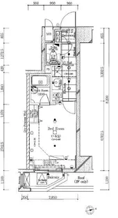 コンシェリア新橋 MASTER´S VILLA【3階】の間取り