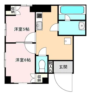 JOYハイツ【2階】の間取り