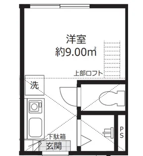 Ponte Vecchio(ポンテ・ヴェッキオ)の間取り