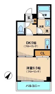サンクレイドルレヴィール池袋【1階】の間取り