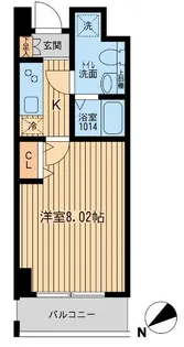 HF葛西レジデンス【5階】の間取り