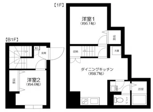 The Residence Nihonbashi【1階】の間取り