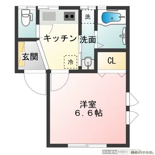 エスポワール【2階】の間取り