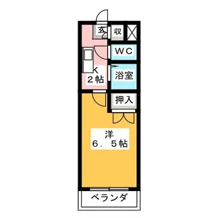 こばやしハイム【4階】の間取り