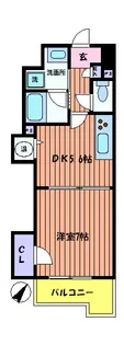 アストル【8階】の間取り