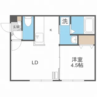 La corte (ラ・コルテ)【4階】の間取り