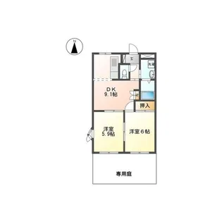 プログレス【1階】の間取り