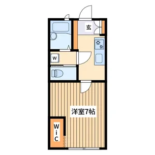 アパートメントK vol.2【1階】の間取り
