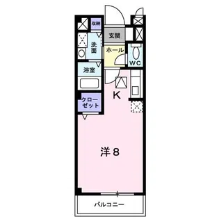 ルナーヒルズ【1階】の間取り