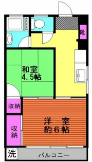 コーポアルト【2階】の間取り