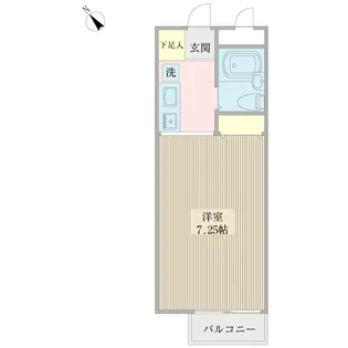 ペア・ビレッジ【1階】の間取り