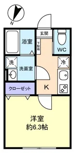 GranSugar YACHIYO【1階】の間取り