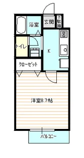 カーサプリメーラ【2階】の間取り