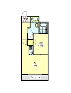 イーストコート【5階】の間取り