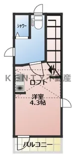 コートハウス南馬込II【2階】の間取り