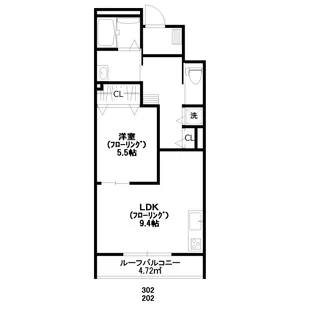 GRAN COURT【3階】の間取り