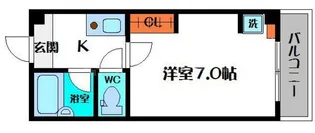 メゾンアバンテ【1階】の間取り