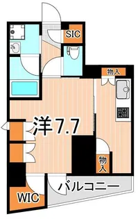 フェルクルール秋葉原【8階】の間取り