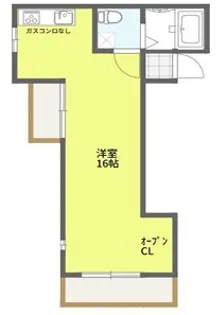 メゾン土山【4階】の間取り
