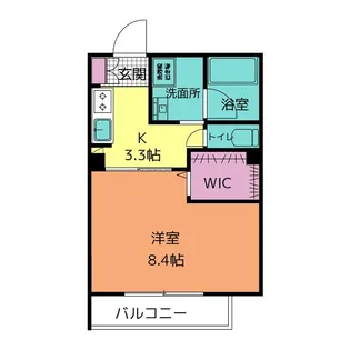 クオレール・アーツ【3階】の間取り