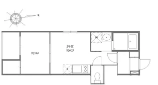 プレデンシア上住吉【3階】の間取り