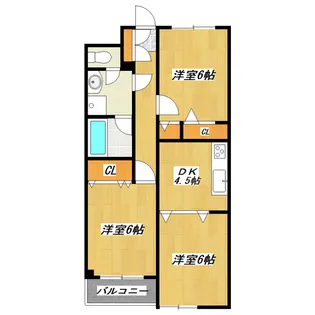 フラワーパーク【1階】の間取り