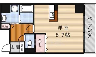 ベル アンジュ【2階】の間取り