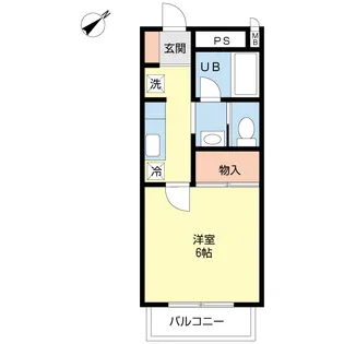 ベルハイム【2階】の間取り