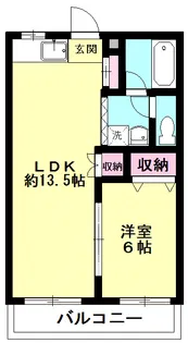メゾンS・T【2階】の間取り
