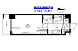 ステージファースト両国アジールコート【2階】の間取り