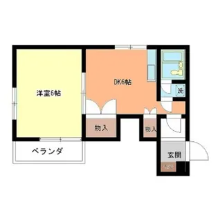 エトワール大成【2階】の間取り