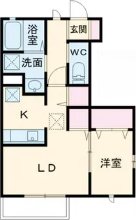 メゾン・ド・モーリエIII【1階】の間取り