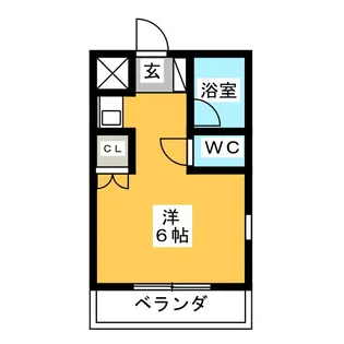 パークシティ水野【4階】の間取り