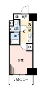 メイクスデザイン川崎II【7階】の間取り