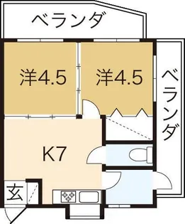 SUNアイランド【3階】の間取り