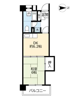 URポートアイランド【13階】の間取り