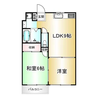 KフラットI【2階】の間取り
