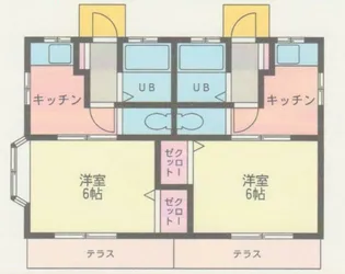 メイプルハウス【1階】の間取り